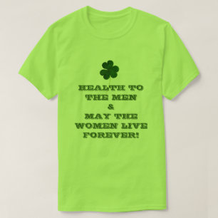 Happy St. Patrick's Day! Shamrock Fun Irish Cheers T-Shirt