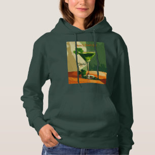 Happy St. Patrick's Day Shamrock Martini  Hoodie