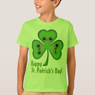 Happy St. Patrick's Day Shamrock T-Shirt