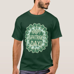Happy St Patricks Day Shamrocks T-Shirt