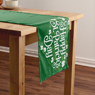 Happy St Patrick's Day  Short Table Runner
