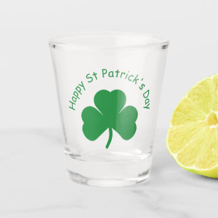 Happy St Patrick's Day Shot Glass
