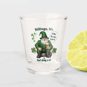 Happy St. Patrick's Day Shot Glass