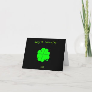 Happy St.  Patrick's Day Small Greeting Card