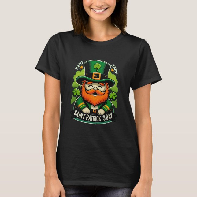 Happy St Patricks Day T-Shirt (Front)