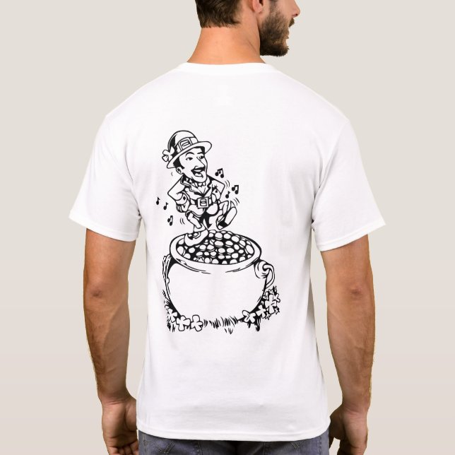 Happy St Patrick's Day T-Shirt (Back)