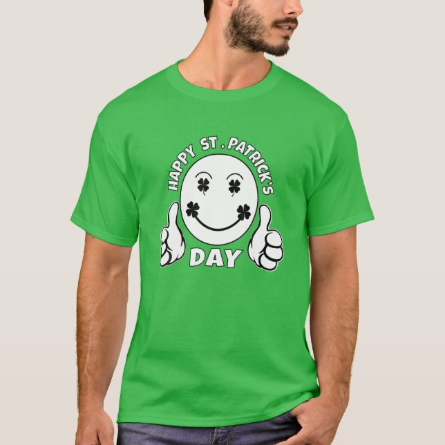 Happy St. Patrick's Day T-Shirt (Front)