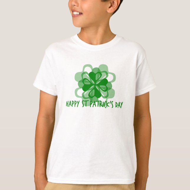 Happy St Patrick's Day T-Shirt (Front)