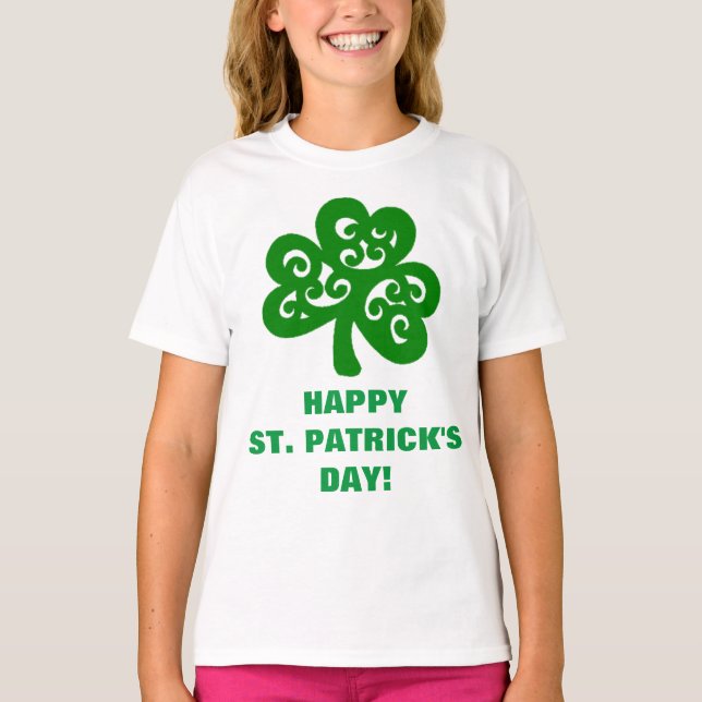 HAPPY ST. PATRICK'S DAY T-Shirt (Front)