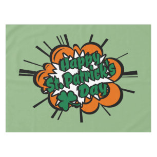 Happy St. Patrick's Day Tablecloth