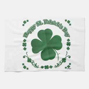 Happy St. Patrick's Day Tea Towel