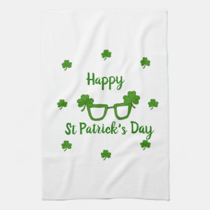 Happy St Patrick's Day Tea Towel