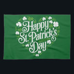 Happy St Patrick's Day  Tea Towel<br><div class="desc">Happy St Patrick's Day</div>