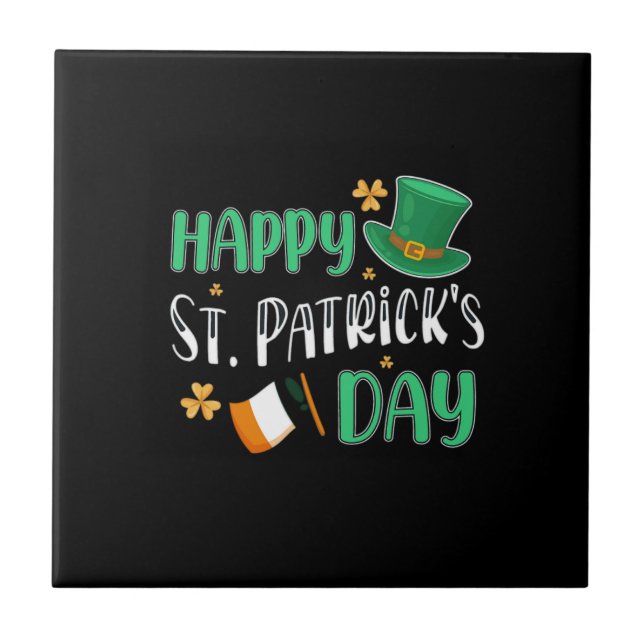 happy st patrick's day tile (Front)