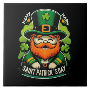 Happy St Patricks Day Tile