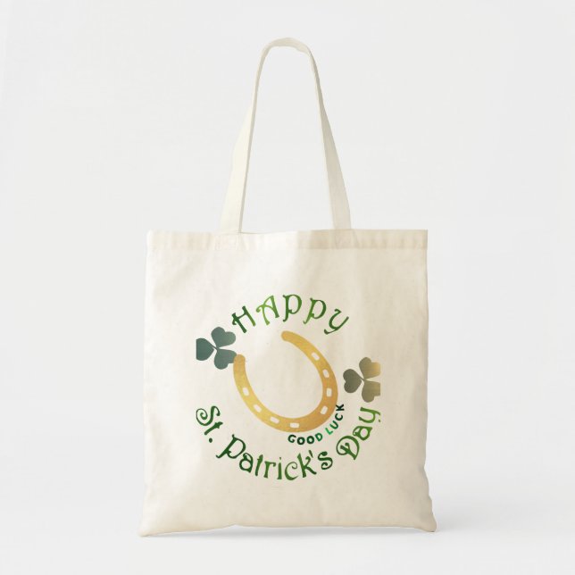 Happy St. Patrick's Day  Tote Bag (Front)