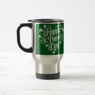 Happy St Patrick's Day Travel Mug