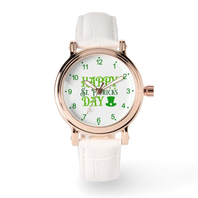 Happy St. Patrick's Day Watch (Front)