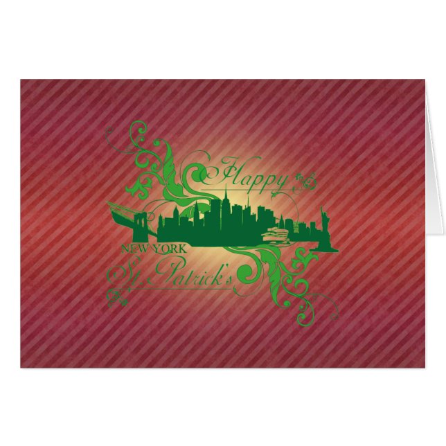 HAPPY ST.PATRICKS - Notecard (Front Horizontal)