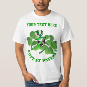 Happy St Patrick's scary clown T-Shirt