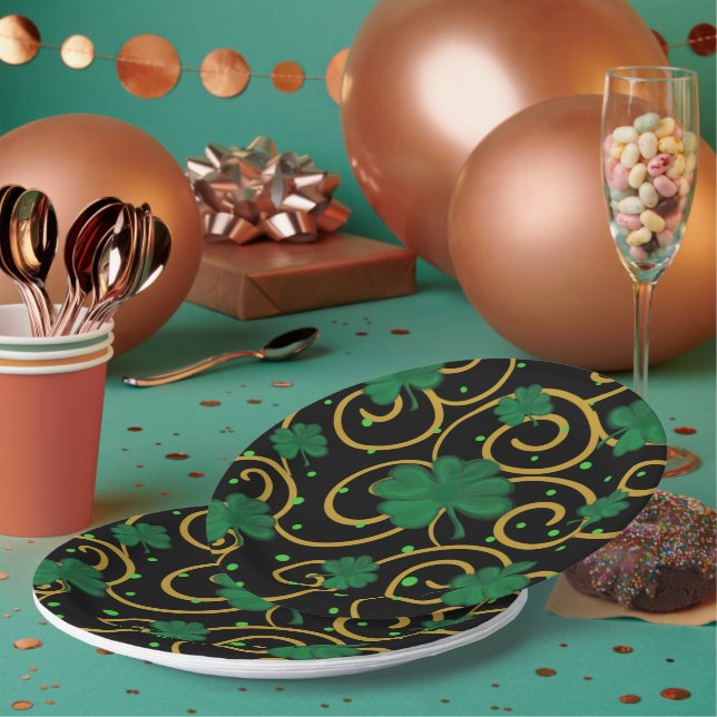 Happy St. Patty's Day      Paper Plate (Multi)