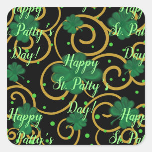 Happy St. Patty's Day       Square Sticker