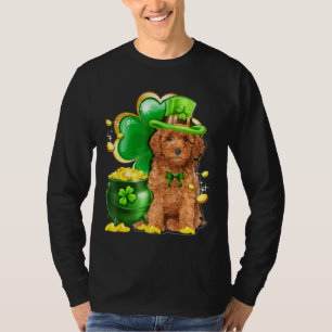 Happy St Pugtricks Day Pug Leprechaun Hat Saint Pa T-Shirt