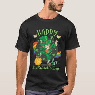 Happy St Saint Patrick s Day Irish Leprechaun Dap T-Shirt
