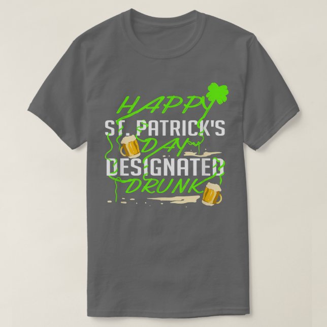 Happy St T-Shirt (Design Front)