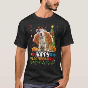 Happy Staffordshire Bull Terrier Dog Hellothanks T-Shirt