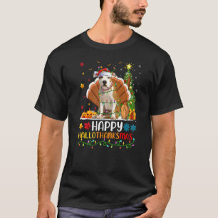 Happy Staffordshire Bull Terrier Dog Hellothanksma T-Shirt