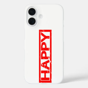 Happy Stamp iPhone 16 Case