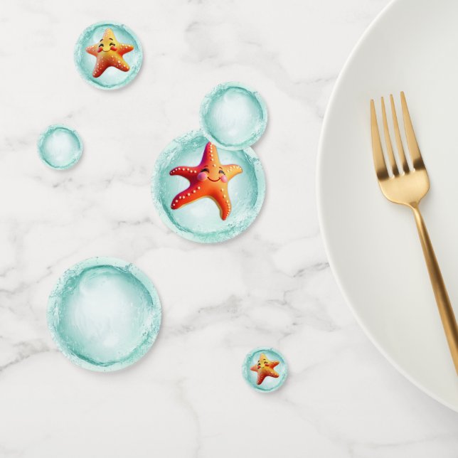 Happy Starfish Table Confetti (Group)