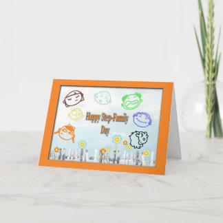 Happy Step-Family Day Card