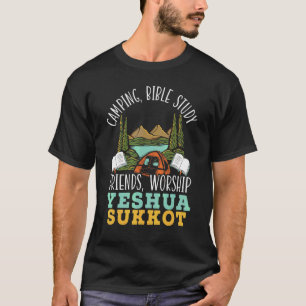 Happy Sukkot Day Lulav Palm Tree Israelite Jewish T-Shirt
