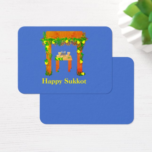 Happy Sukkot ,Personalised (Desk)