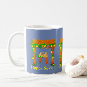 Happy Sukkot ,Personalised Coffee Mug