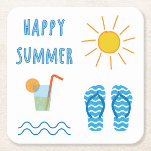 Happy Summer Coaster
