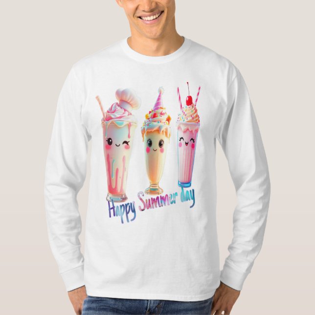 Happy Summer day  T-Shirt (Front)