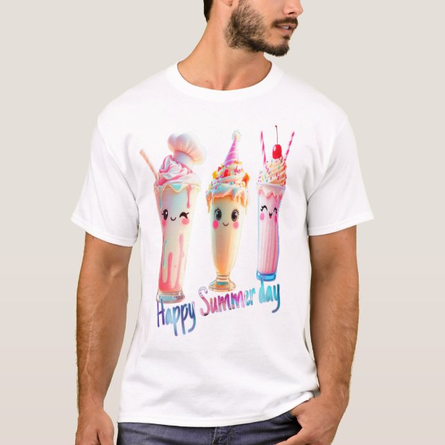 Happy Summer day  T-Shirt (Front)