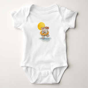 Happy summer days baby bodysuit