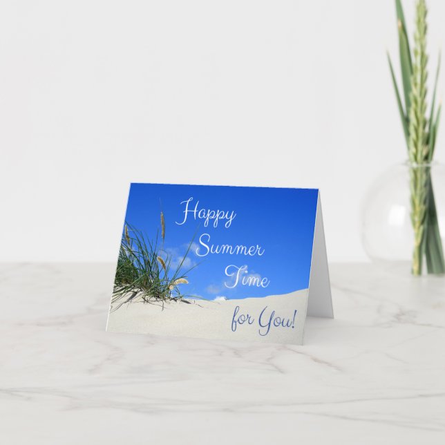Happy Summer Time for you! Card (Front)