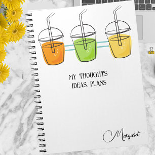 Happy Summertime Spiral Planner, Notebook