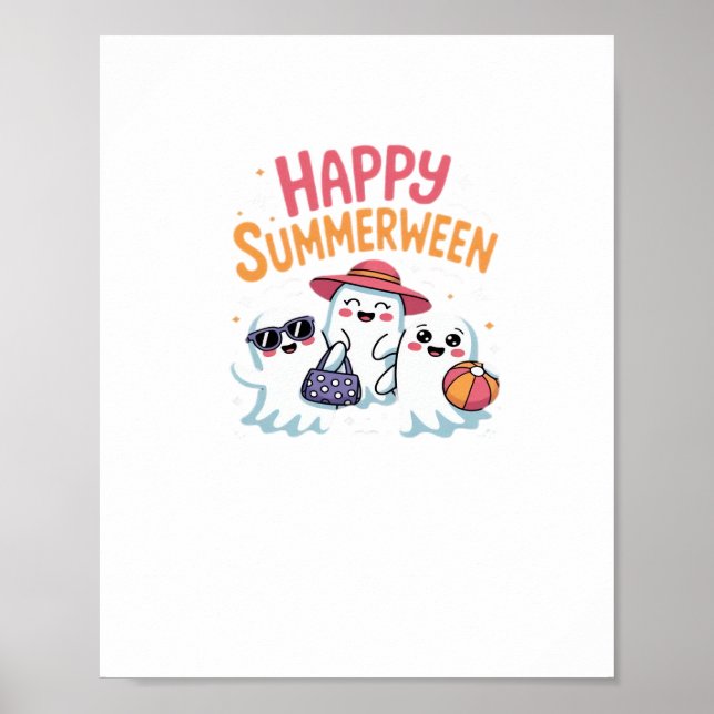 Happy Summerween Classic Poster (Front)