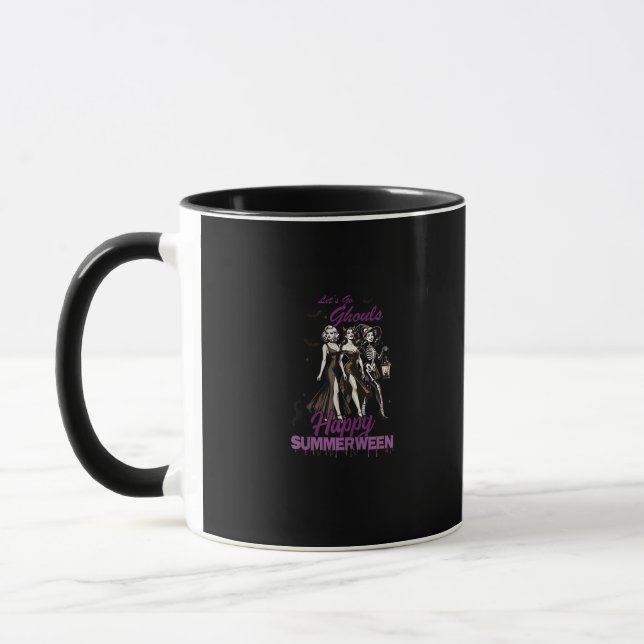 Happy Summerween Ghoul Girl Squad Mug (Left)
