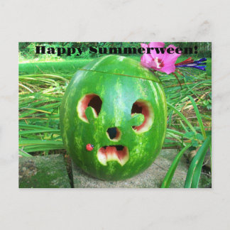 Happy Summerween!  Postcard