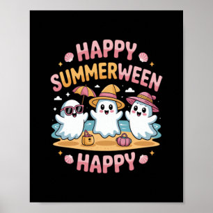 Happy Summerween Summer Halloween  Meme Poster