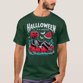 Happy Summerween Summer Watermelon Halloween is a  T-Shirt