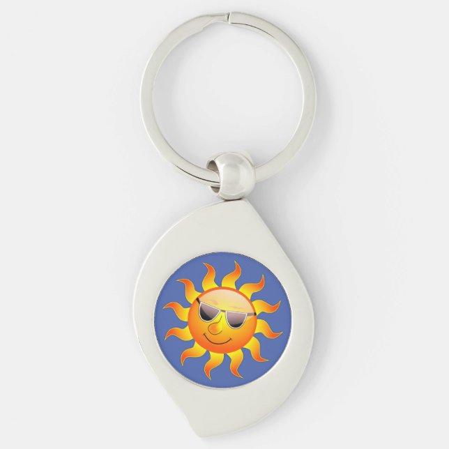 happy sun key ring (Front)