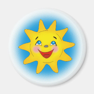 Happy sun - Magnet